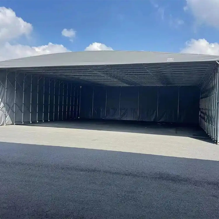 萍乡电动/移动推拉棚