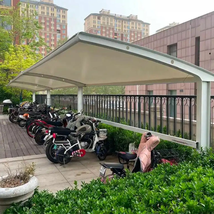 萍乡膜结构电动车棚